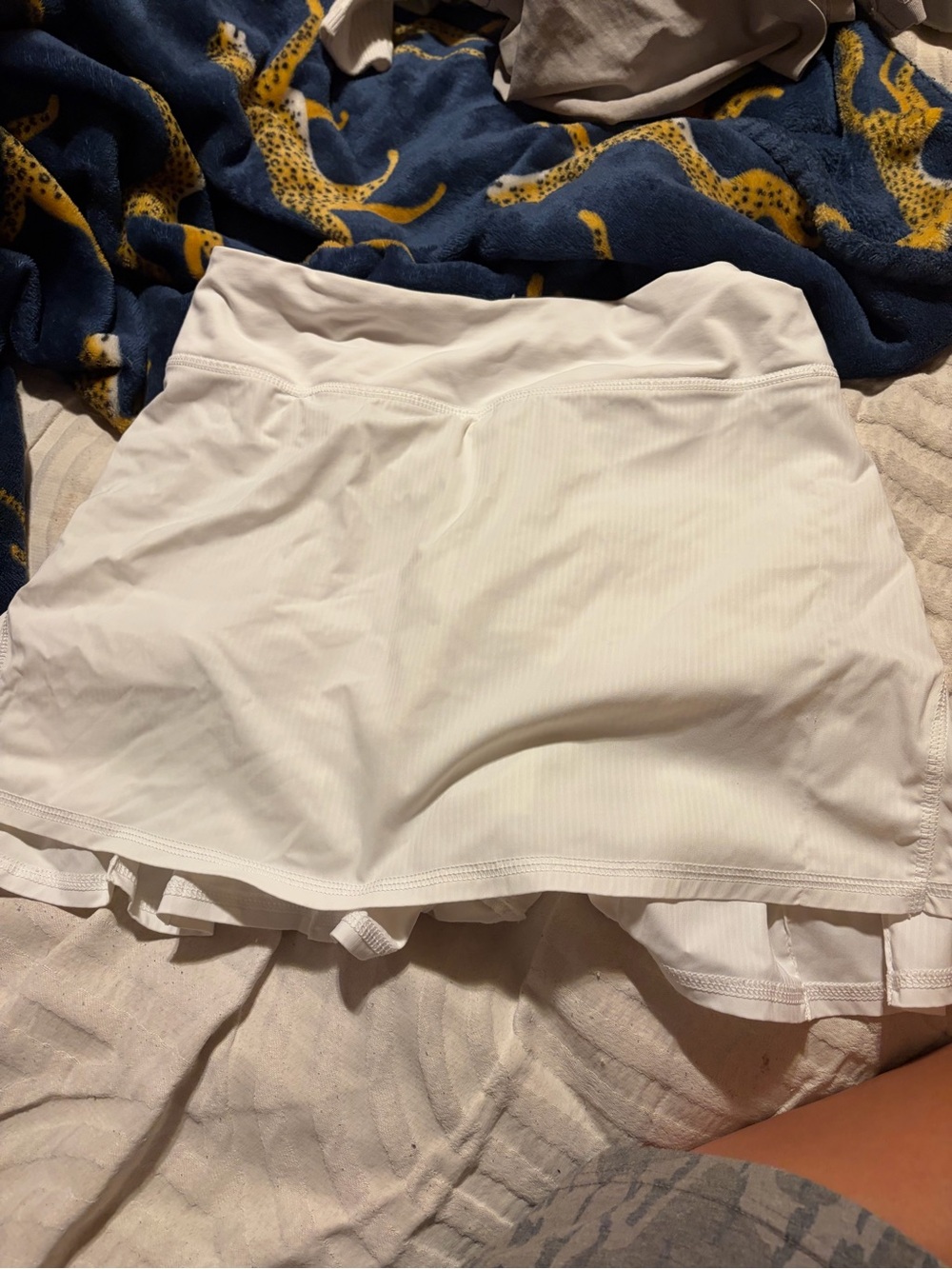 lululemon athletica White Athletic Skort with Built-In Shorts